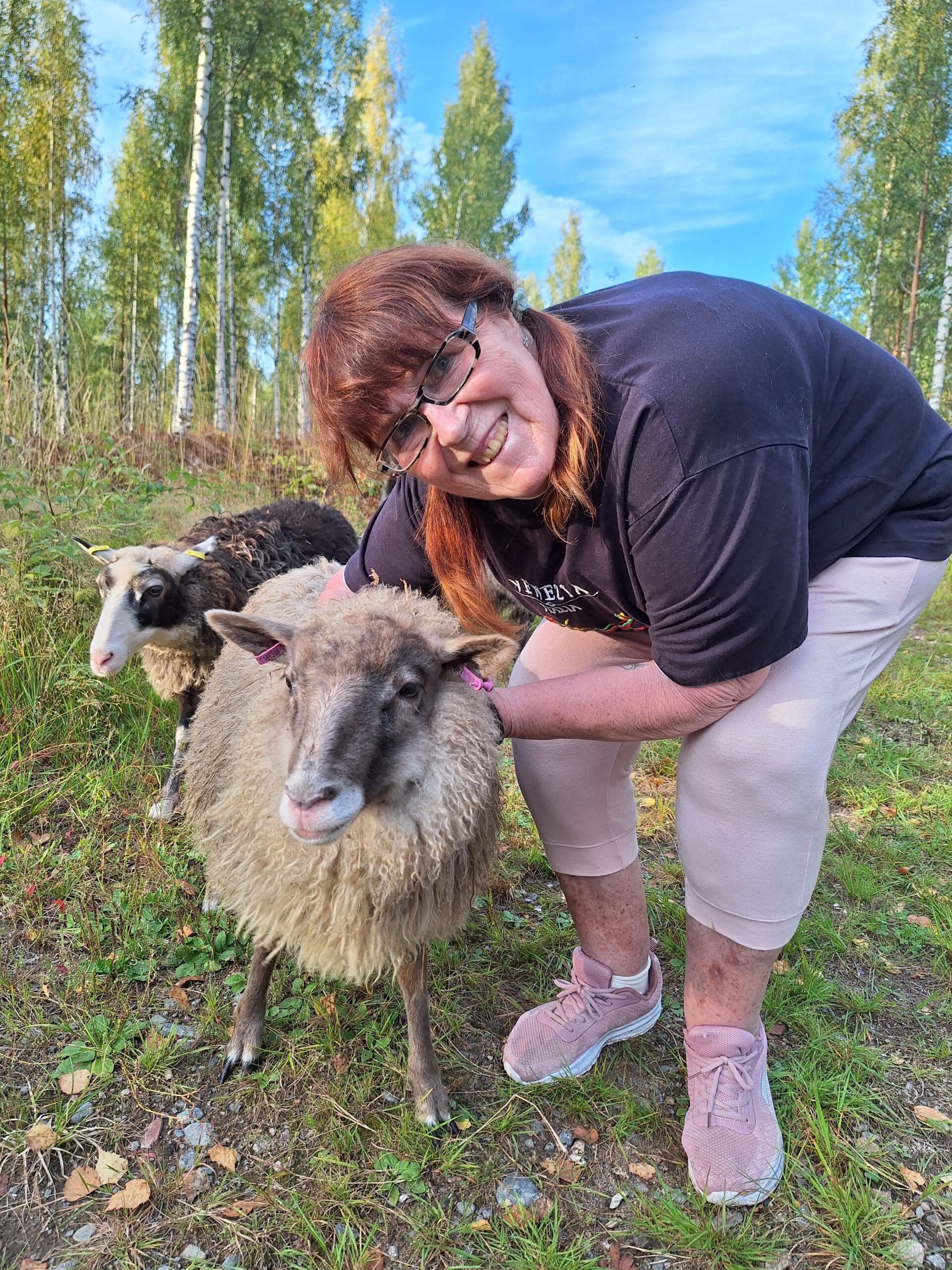 Kummilammas kumminsa kanssa.